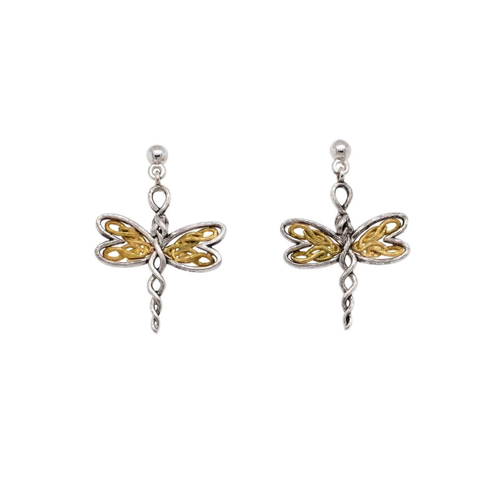 Sterling Silver / Dark Rhodium Earrings